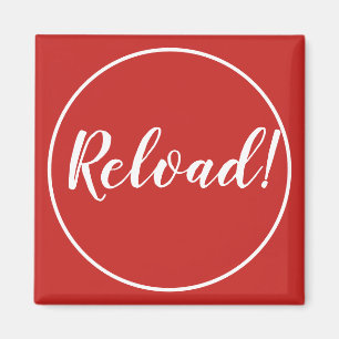 Recharger Motivation Inspiration Fridge Magnet