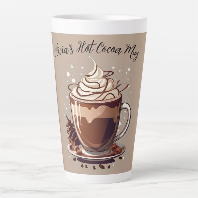 Réchauffez-Vous Cet Hiver avec une Tasse de Latte  (Devant)