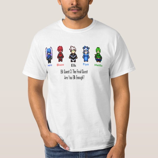 Recherche 3 d'élans : Le T-shirt final de (Devant)