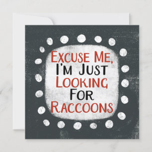 Recherche De Carte De Voeux Raccoons