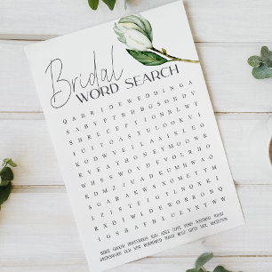 Recherche de mots de Fête de Mariage Florale Magno