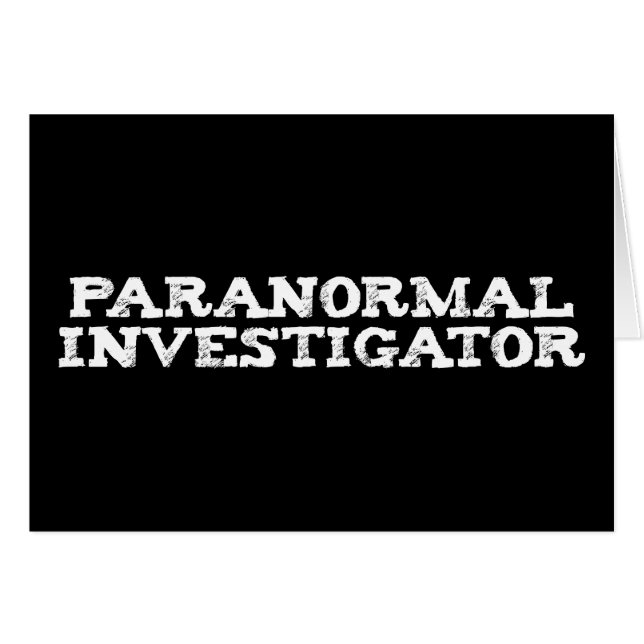 Recherche paranormale Chasse aux fantômes (Devant horizontal)