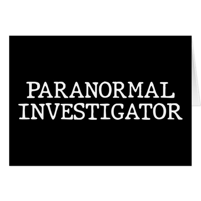 Recherche paranormale chasse aux fantômes EVP (Devant horizontal)