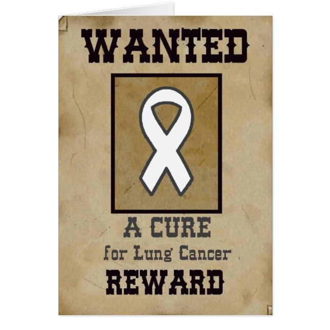 Recherché : Un traitement pour le cancer de poumon (Devant)