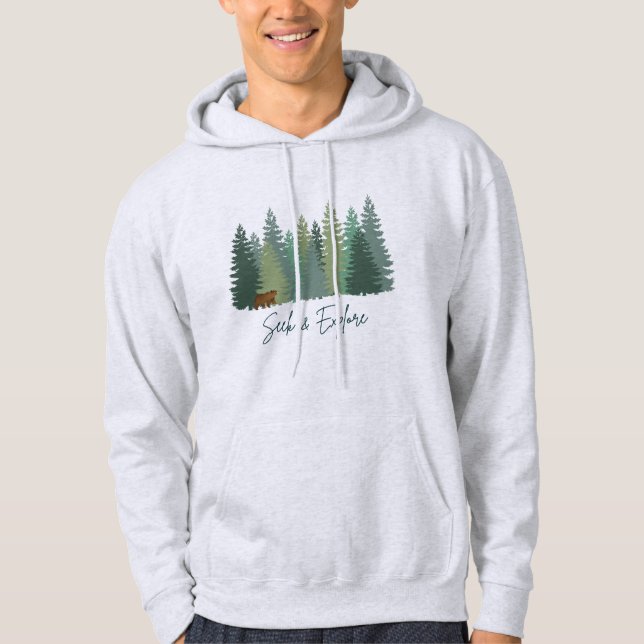 Rechercher et explorer le Sweat - shirt à capuche  (Devant)