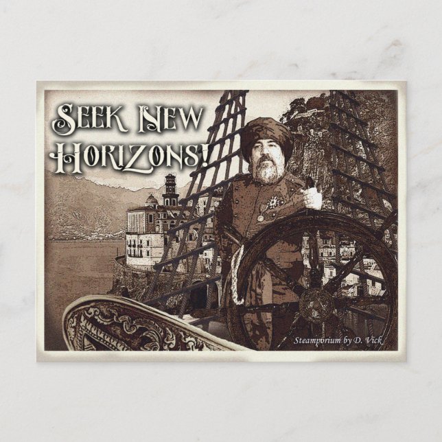 Rechercher une nouvelle carte postale Horizons (Devant)