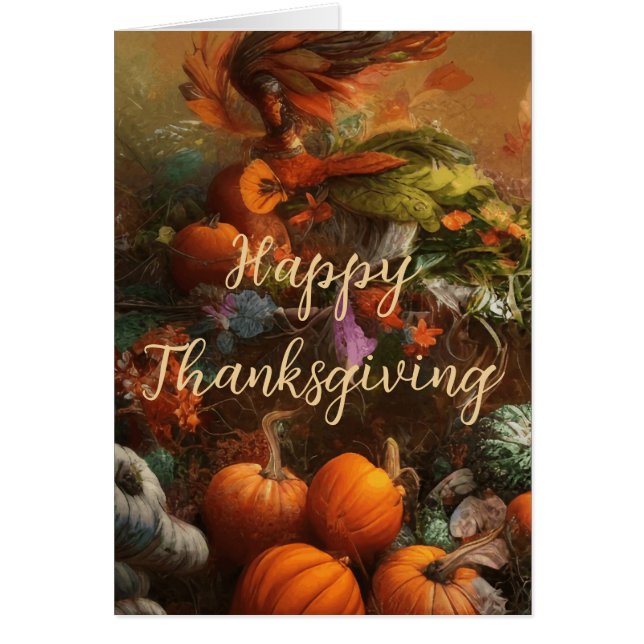 Récolte de Gratitude Personnaliser Thanksgiving (Devant)