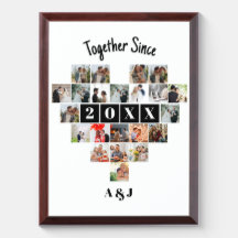 Ensemble depuis l'an 22 Photo Collage Couple