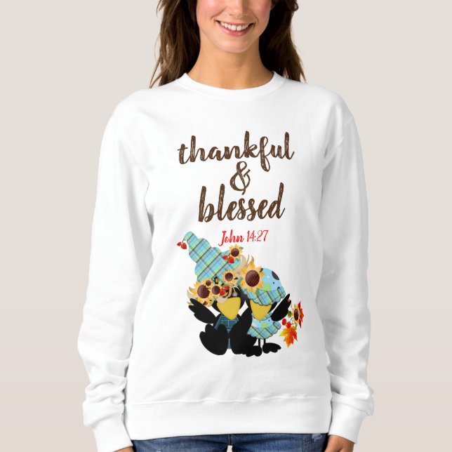 Reconnaissant - Sweatshirt basique pour femme (Devant)