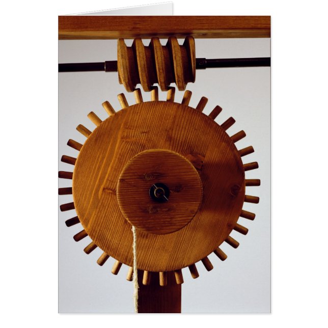 Reconstruction modèle de la conception de da Vinci (Devant)