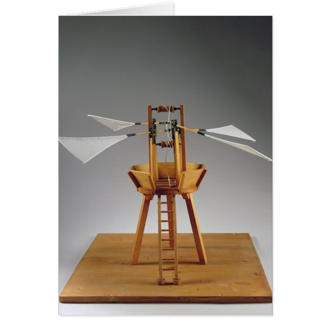 Reconstruction modèle de la conception de da Vinci (Devant)