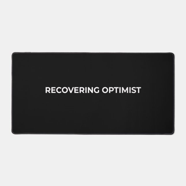 Recovering Optimist Large Minimalist Black  (Recto)