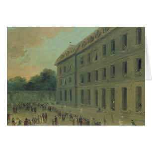 Récréation à la prison de Saint-Lazare