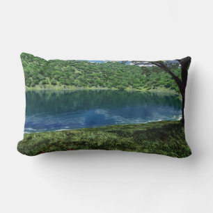 Rectangle À côté du Coussin Deep Waters