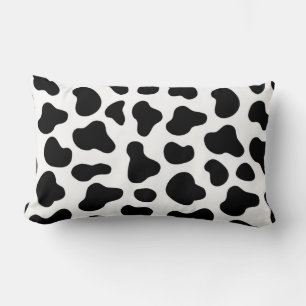 Rectangle Adorable Coussin de points de vache