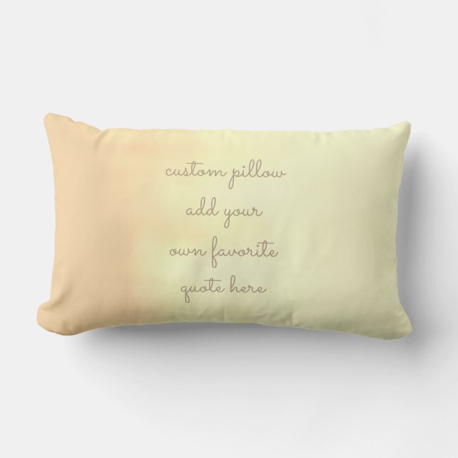 Rectangle ajouter une citation coussin sepia et pink ombre (Recto)