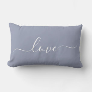 Rectangle Amour romantique Coussin Lilac