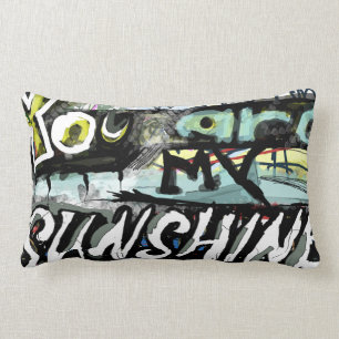 Rectangle artistique vous êtes mon coussin de soleil