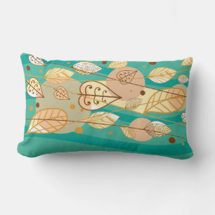 Rectangle Automne Feuilles Coussin