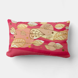 Rectangle Automne Feuilles Coussin