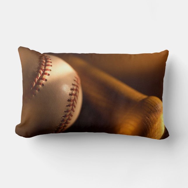 Rectangle Batte de baseball et coussin lombaire de boule (Recto)