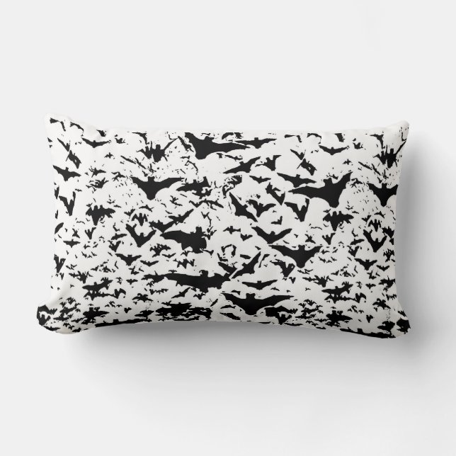 Rectangle Battes dans Austin, coussin du Texas (Recto)