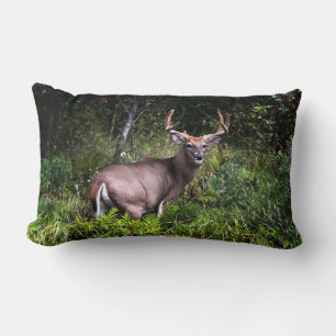Rectangle Beau Whitetail Buck Lumbar Coussin