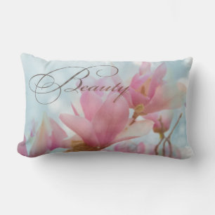 Rectangle Beauty Magnolia Coussin
