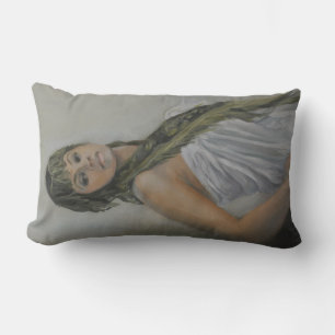 Rectangle Bijou exotique I Lumbar Coussin