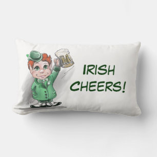 Rectangle Bravo irlandais ! Lancer le Coussin Lumbar