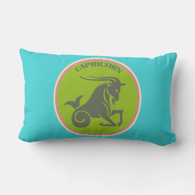 Rectangle Capricorn Lumbar Coussin (Verso)