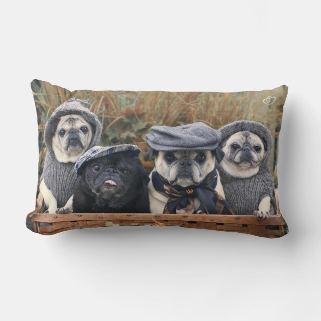 Rectangle Carlin d'automne Coussin (Recto)