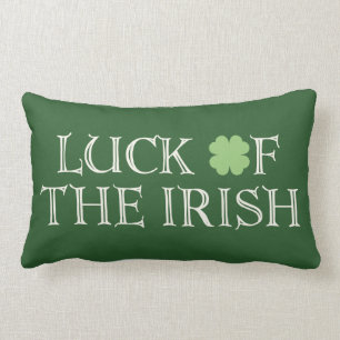 Rectangle Chance du coussin irlandais de jour de St Patricks