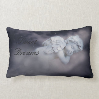 Rectangle Cherub Dormir Doucement Sur Le Coussin Lumbar Des