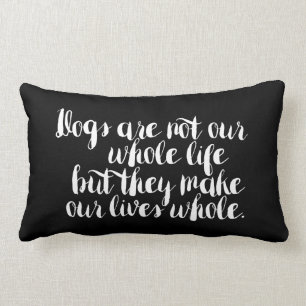 Rectangle Chien adorable - coussin