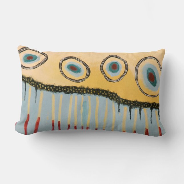 Rectangle Coexistence paisiblement coussin lombaire (Recto)