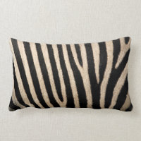 Collection de peau Zèbre Lumbar Laitier Coussin