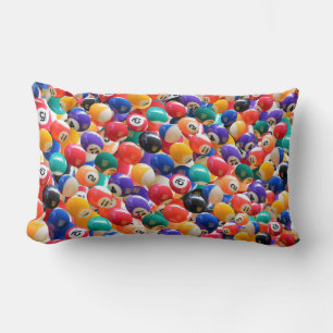 Rectangle Couleurs Traditionnelles De Boule De Huit, Coussin