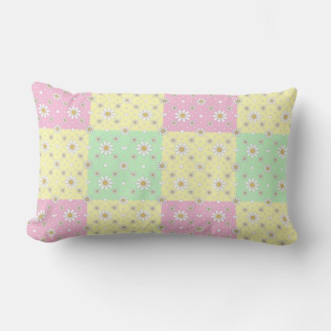 Rectangle Coussin à motif de surface composée (Recto)