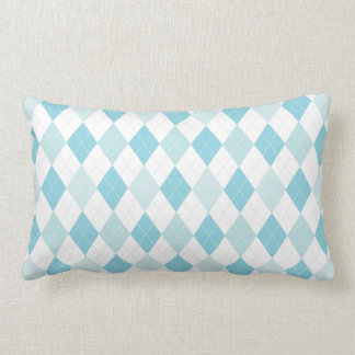 Rectangle Coussin à motifs de losanges de rétro bord de la