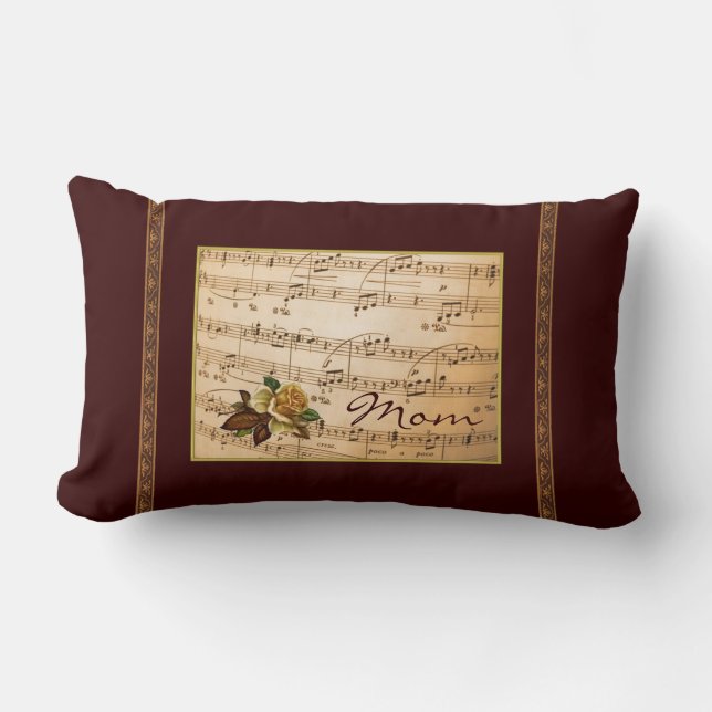 Rectangle Coussin américain MoJo de la chanson mère (Recto)