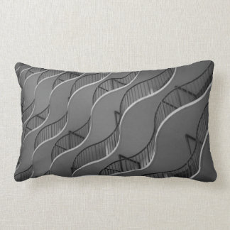 Rectangle Coussin avec l'image de B&W des balcons