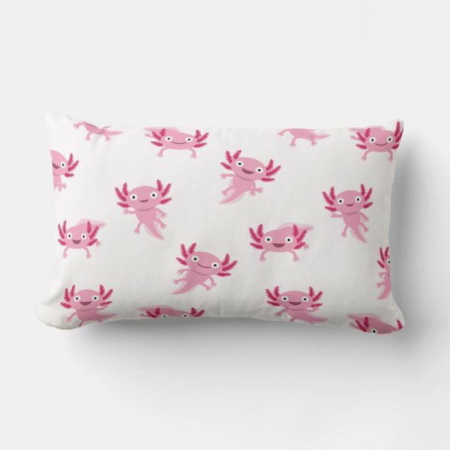 Rectangle Coussin Axolotl Lumbar (Recto)