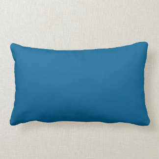 Rectangle coussin bleu
