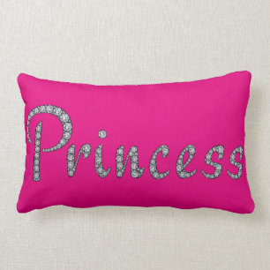 Rectangle Coussin bling de princesse
