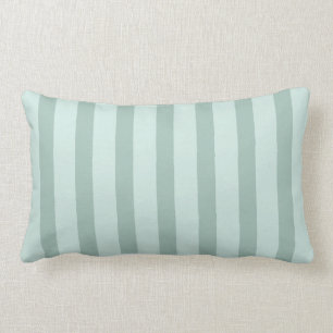 Rectangle Coussin Breezy rayé en Beachy Vintage Green