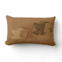 Coussin café pop - petit