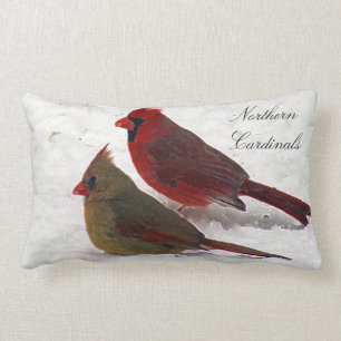 Rectangle coussin cardinal de paires