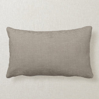 Rectangle Coussin d'accentuation de Burlap en beige rustique