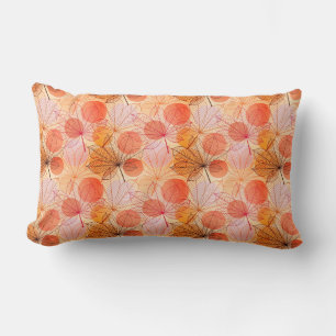 Rectangle Coussin d'accentuation - Feuilles d'automne